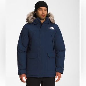 The North Face Men's Navy Summit McMurdo 600 Down Winter Parka XL